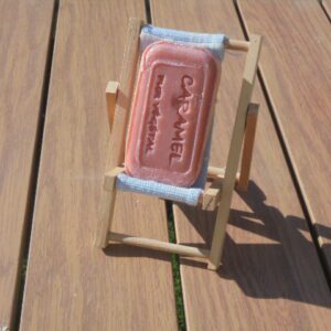 Savons à l'huile d'argan bio pur végétal - Caramel