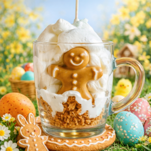 bougie tasse pain d'épice