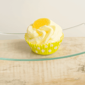 Fondant cupcake mojito