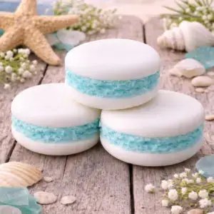 Macaron en savon - Parfum marine