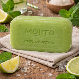 Lot de 5 savons bio à l'huile d'argan - parfums au choix