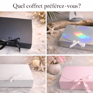 Choix de coffrets pour y mettre vos envies - la boîte à envies
