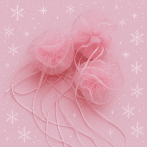 Lot de trois petits sacs en organza de perles de senteur - Bois de rose