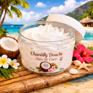 Chantilly de douche/bain - Noix de coco