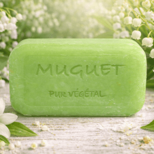 Savons à l'huile d'argan bio pur végétal - Muguet