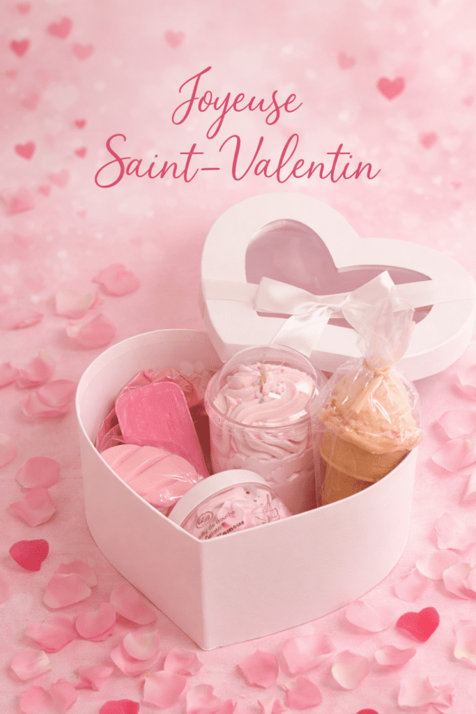 coffret coeur pour la saint valentin