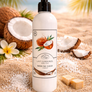 Lait corporel au parfum de noix de coco