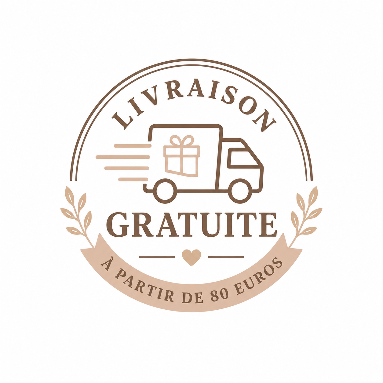 Livraison gratuite à partir de 80 euros