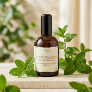 Parfum d'ambiance aux huiles essentielles - Parfum menthe poivrée