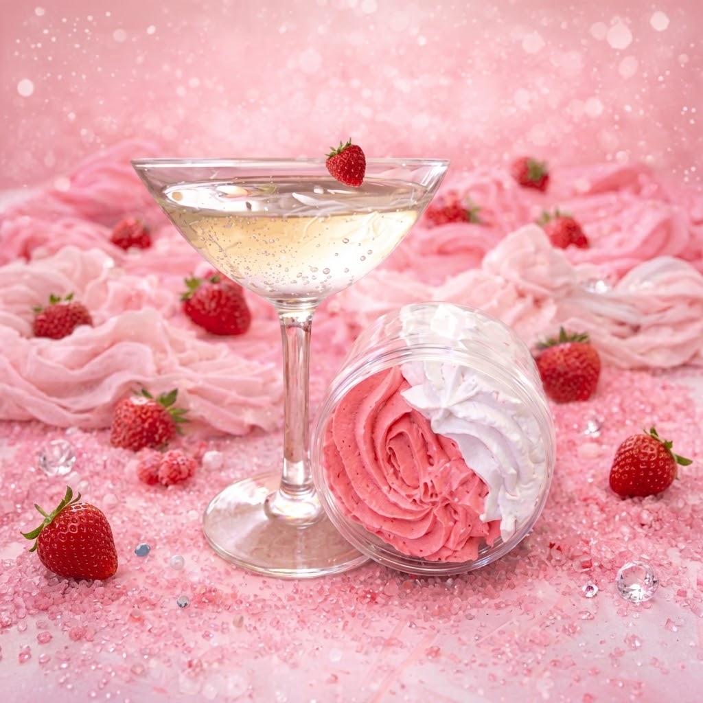 Chantilly Champagne/Fraises